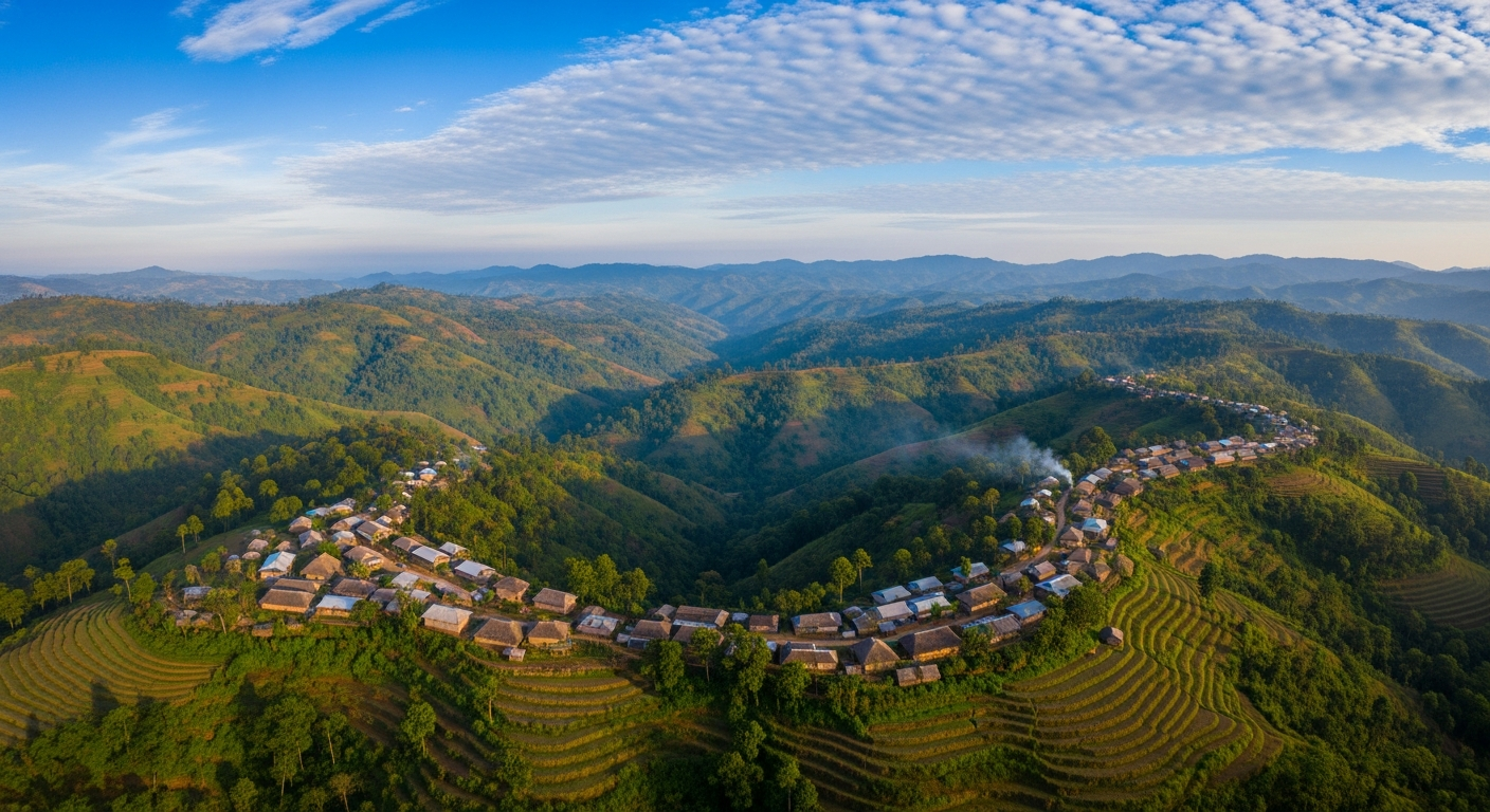 Chittagong Hill Tracts landscape